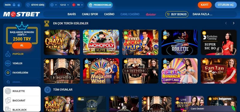 Ставки на киберспорт в Mostbet